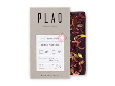 PLAQ de Chocolat inclusion pistaches product image