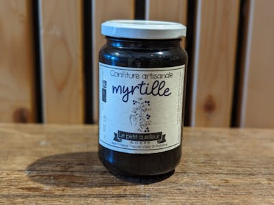 Confiture de myrtilles sauvages Bio - Le Petit Cueilleur product image