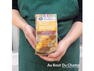 Biscuits salés moutarde - Les deux gourmands product image