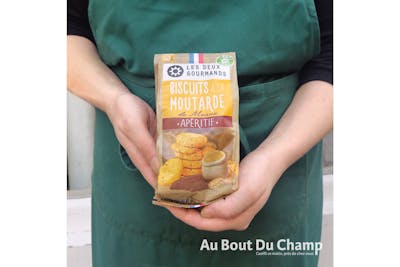 Biscuits salés moutarde - Les deux gourmands product image