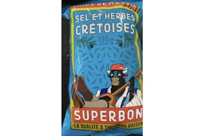 Chips sel & herbes crétoises - Super Bon product image