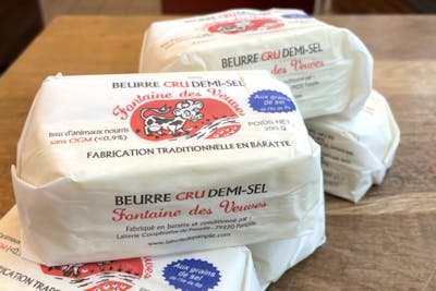 Beurre fermier demi-sel au lait cru product image