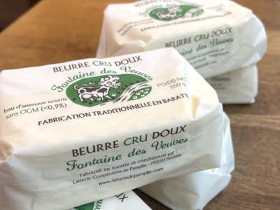 Beurre fermier doux au lait cru product image