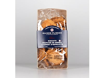 Biscuits au fromage de brebis et Piment d'Espelette - Maison Plisson x Okina product image