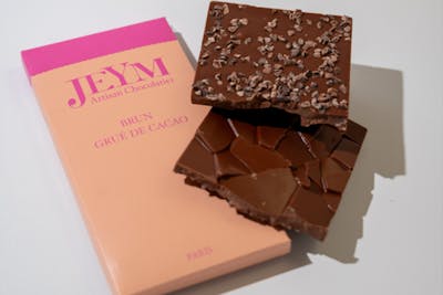 Tablette brun grué de cacao product image