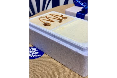 Duo crème glacée cacahuète-caramel/ vanille de Madagascar product image