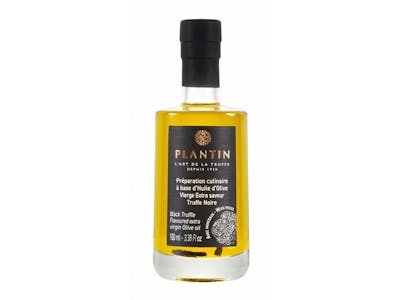 Huile d'olive vierge extra aromatisée truffe noire avec morceaux -Maison Plantin product image