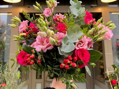 Bouquet élégant de roses rose product image