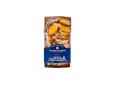 Biscuits au fromage de brebis & piment d'Espelette - La Maison Plisson product image