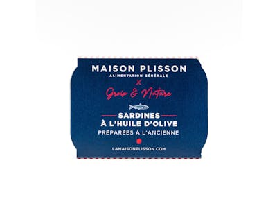 Sardines à l'huile d'olive - Groix et Nature x La Maison Plisson product image