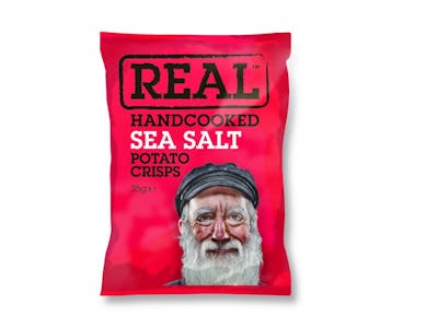 Chips sea salt Real product image