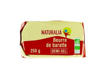Beurre baratte demi-sel Bio  Naturalia product image