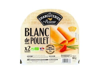 Blanc de poulet (tranches) Bio Le Picoreur product image
