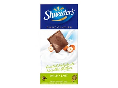 Chocolat lait noisette grillées Shneider's (tablette) product image